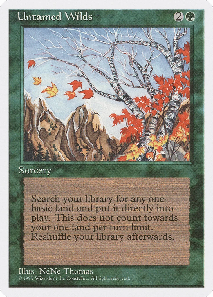 Untamed Wilds · Fourth Edition
