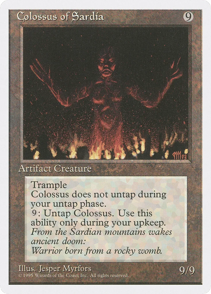 Colossus of Sardia · Fourth Edition