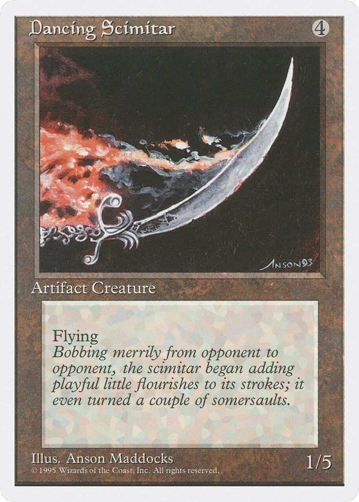 Dancing Scimitar · Fourth Edition