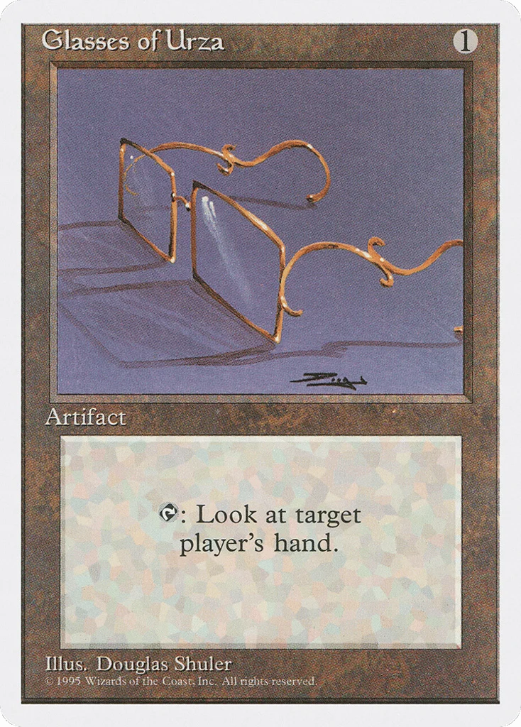 Glasses of Urza · Fourth Edition