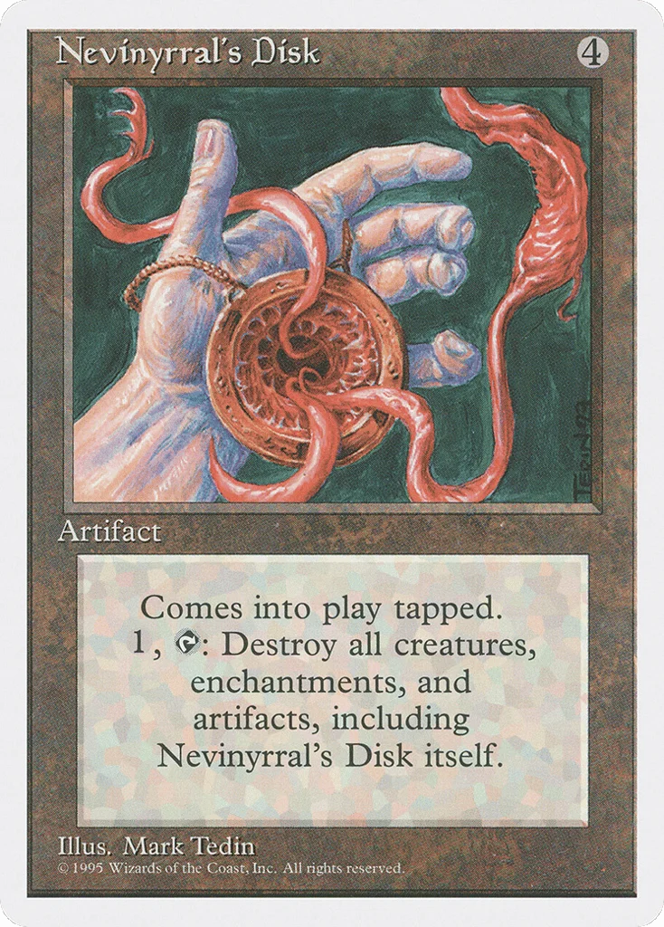 Nevinyrral's Disk · Fourth Edition