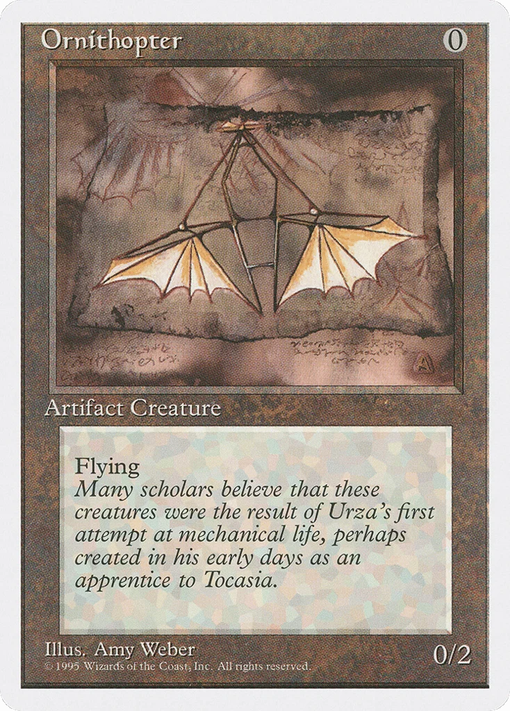 Ornithopter · Fourth Edition