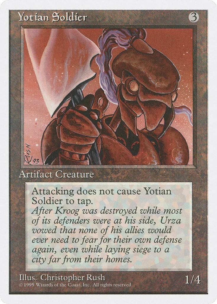 Yotian Soldier · Fourth Edition