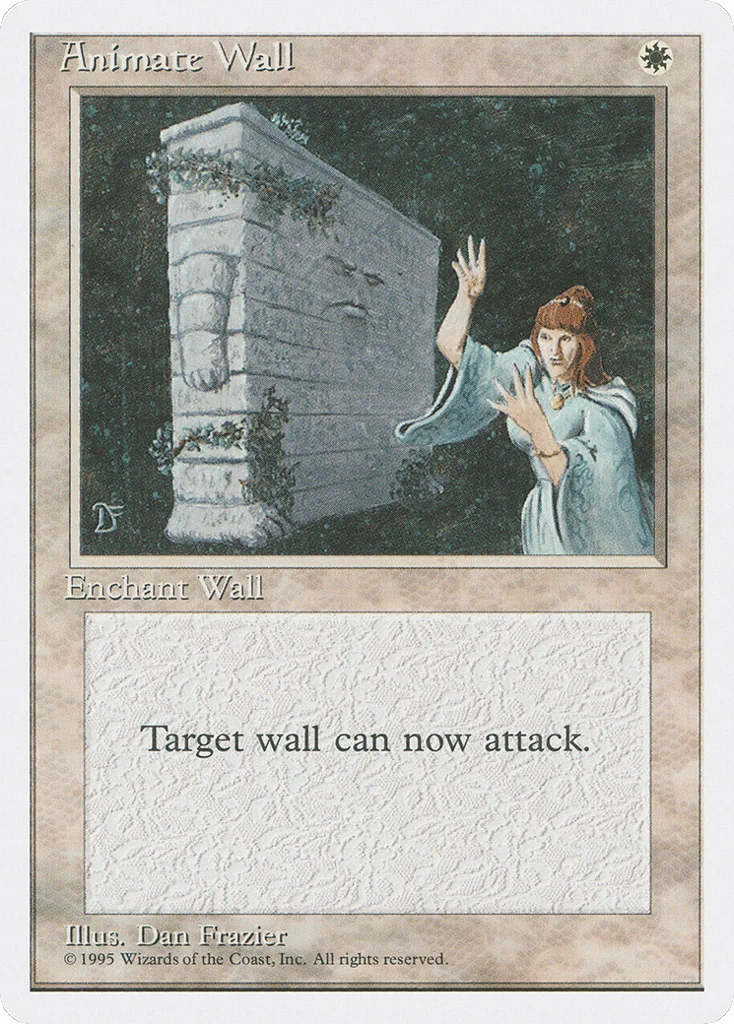 Animate Wall · Fourth Edition