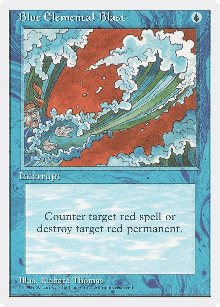 Blue Elemental Blast · Fourth Edition