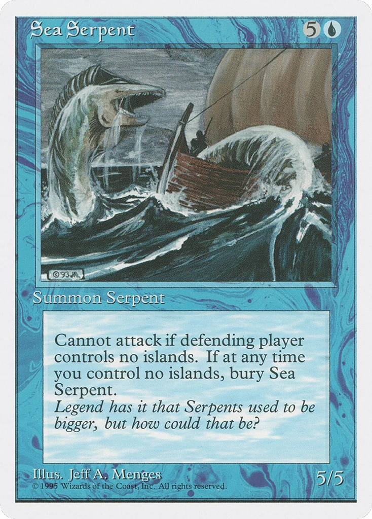Sea Serpent · Fourth Edition