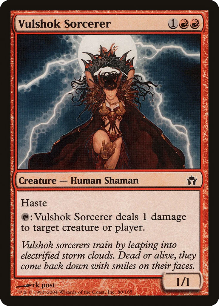 Vulshok Sorcerer · Fifth Dawn