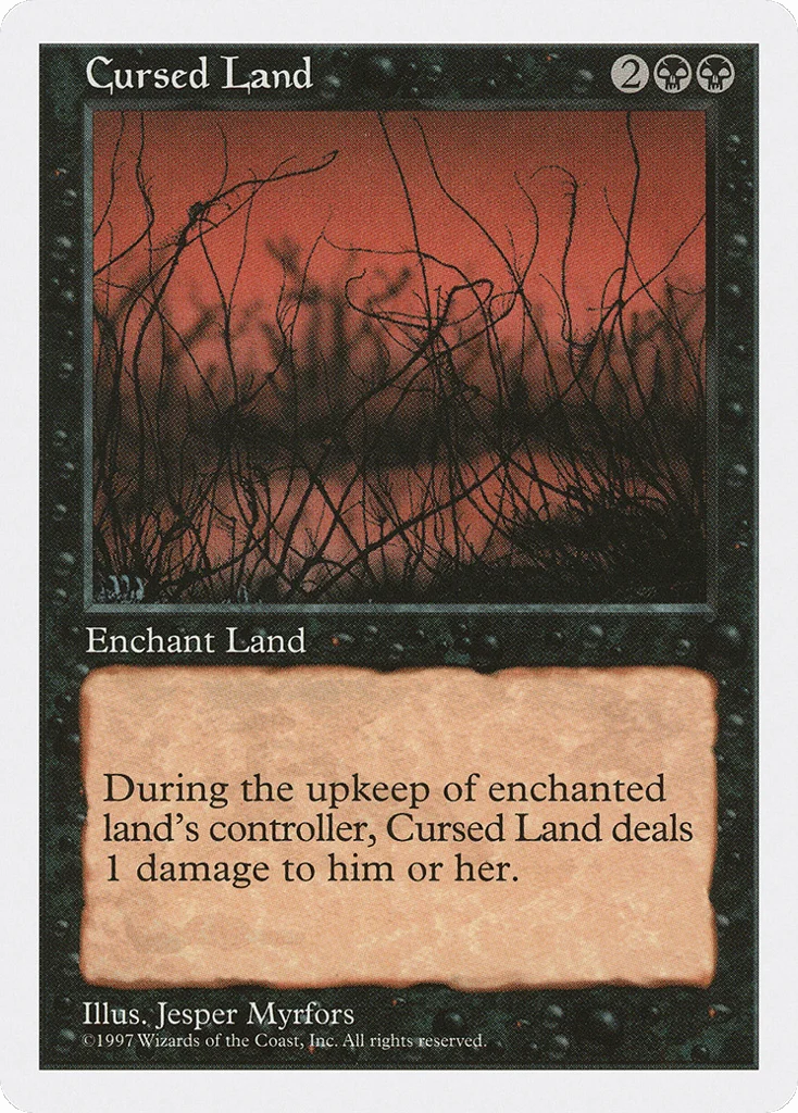 Cursed Land · Fifth Edition