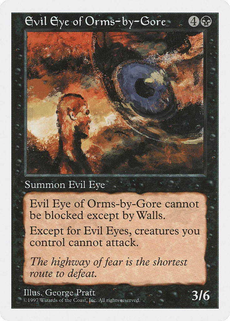 Evil Eye of Orms-by-Gore · Fifth Edition