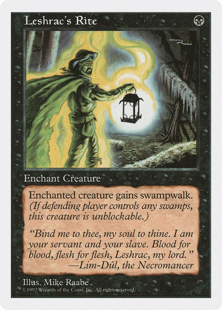 Leshrac's Rite · Fifth Edition
