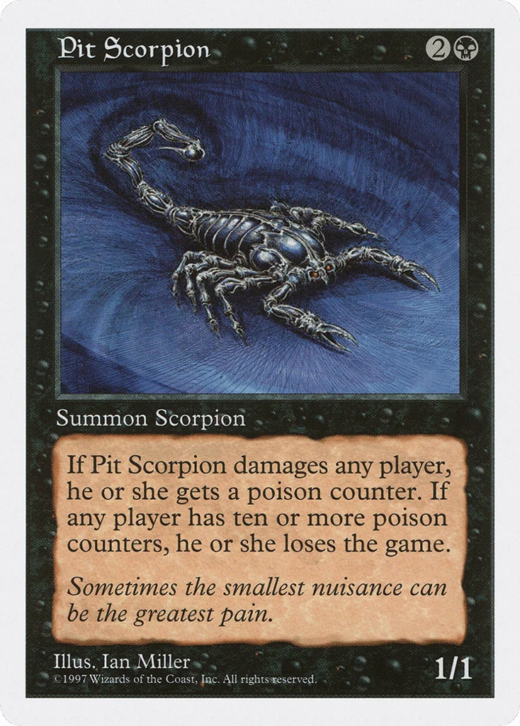 Pit Scorpion · Fifth Edition