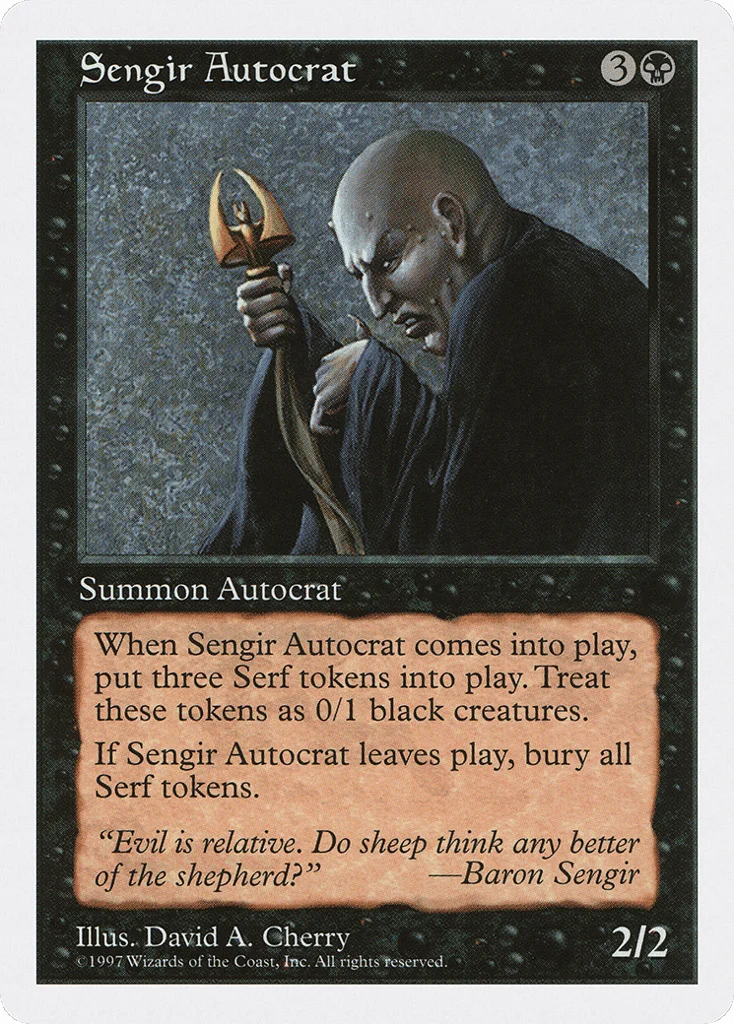 Sengir Autocrat · Fifth Edition