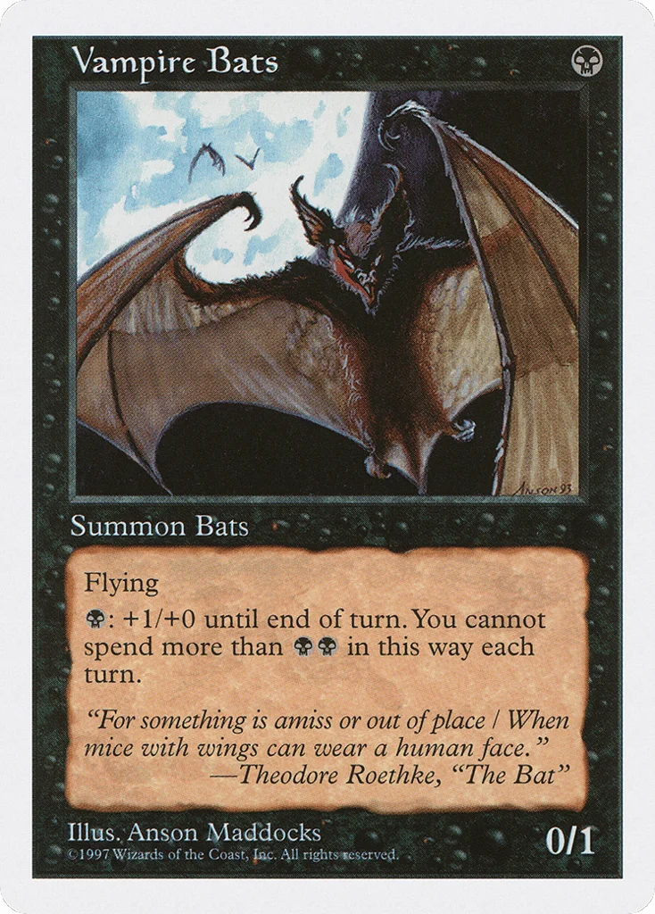 Vampire Bats · Fifth Edition