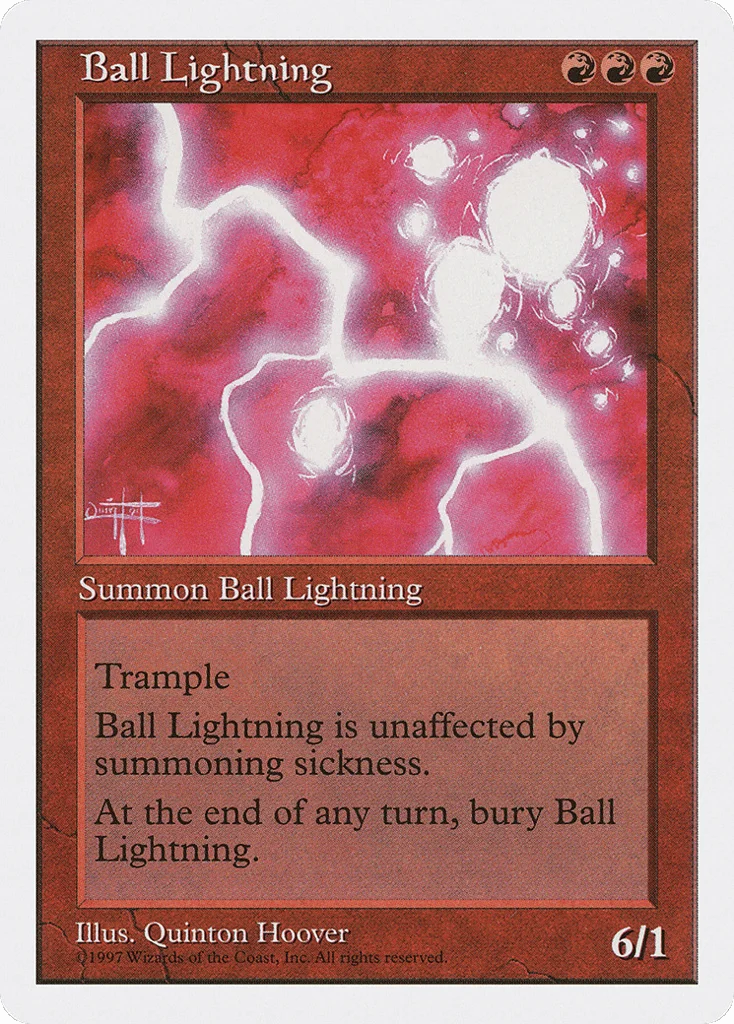 Ball Lightning · Fifth Edition