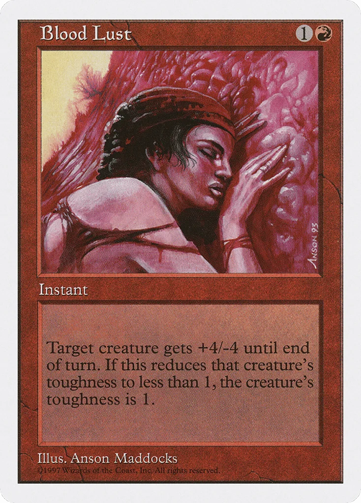 Blood Lust · Fifth Edition