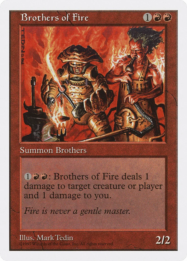 Brothers of Fire · Fifth Edition