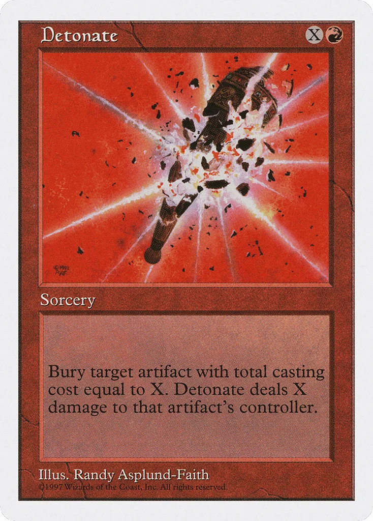 Detonate · Fifth Edition