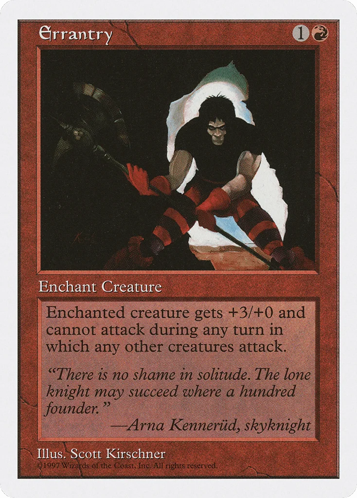Errantry · Fifth Edition