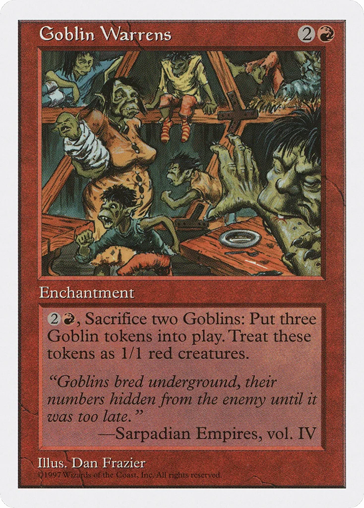 Goblin Warrens · Fifth Edition