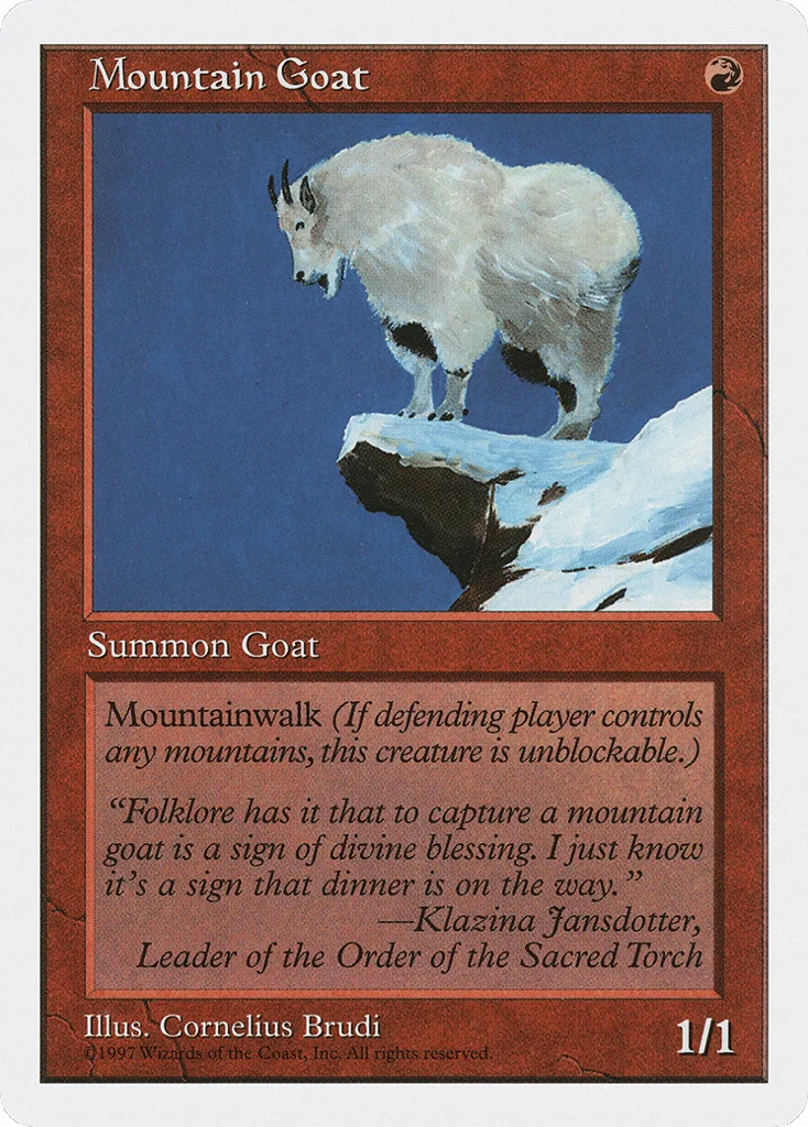 Mountain Goat · Fifth Edition