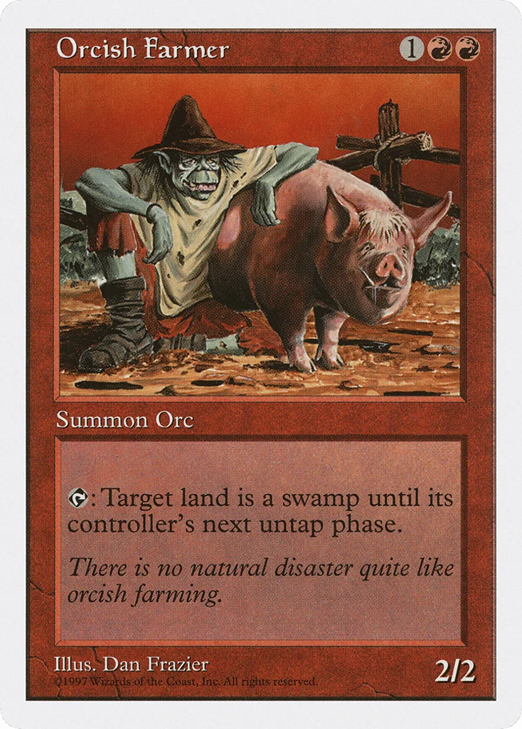 Orcish Farmer · Fifth Edition