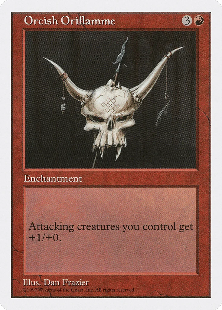 Orcish Oriflamme · Fifth Edition
