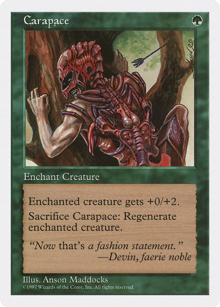 Carapace · Fifth Edition