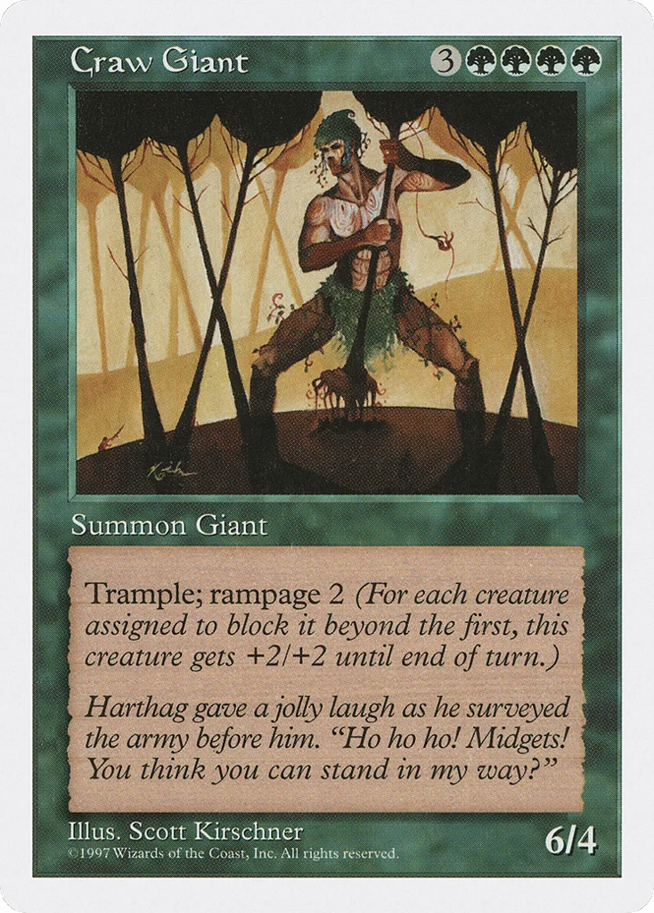 Craw Giant · Fifth Edition