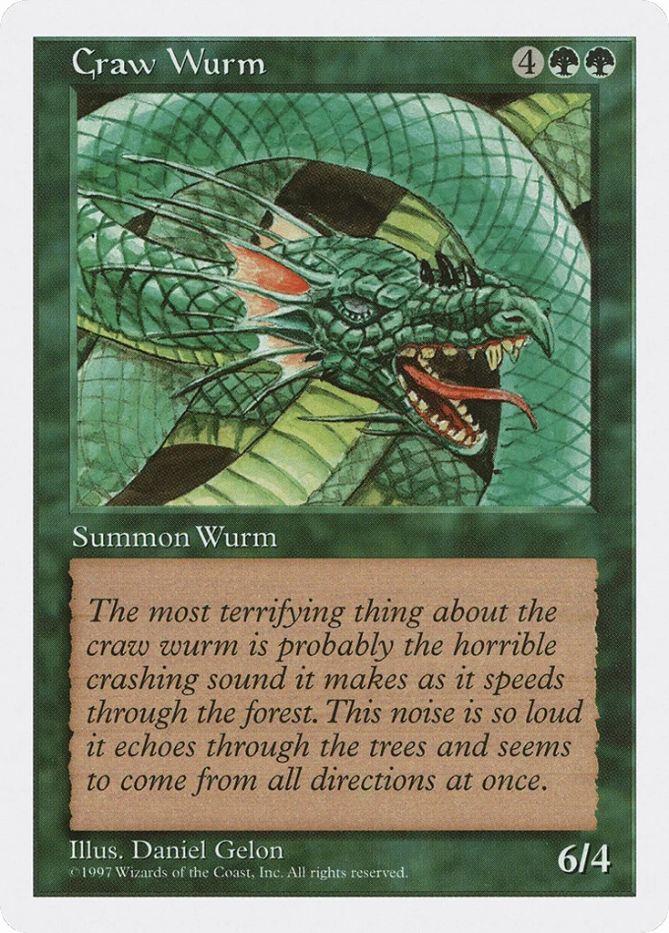 Craw Wurm · Fifth Edition