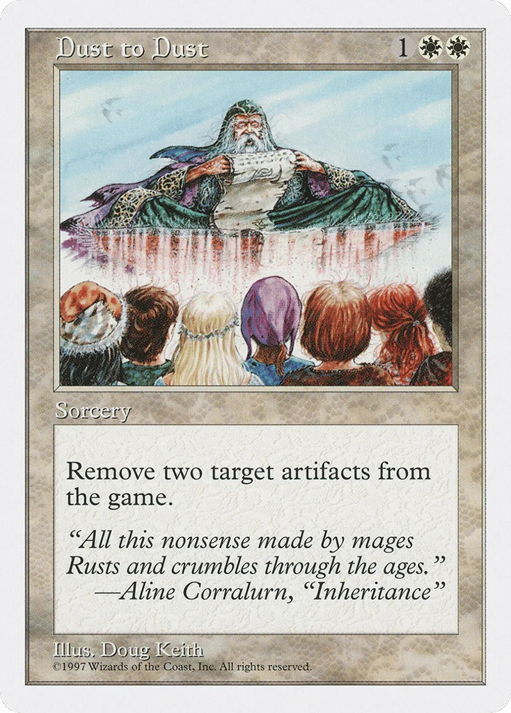 Dust to Dust · Fifth Edition