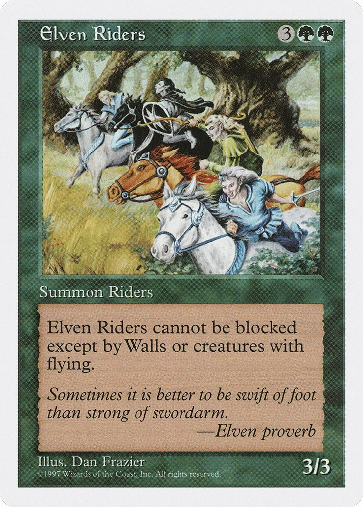 Elven Riders · Fifth Edition