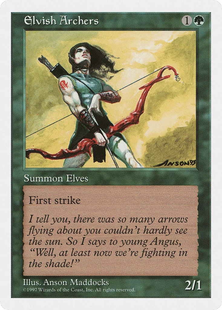 Elvish Archers · Fifth Edition