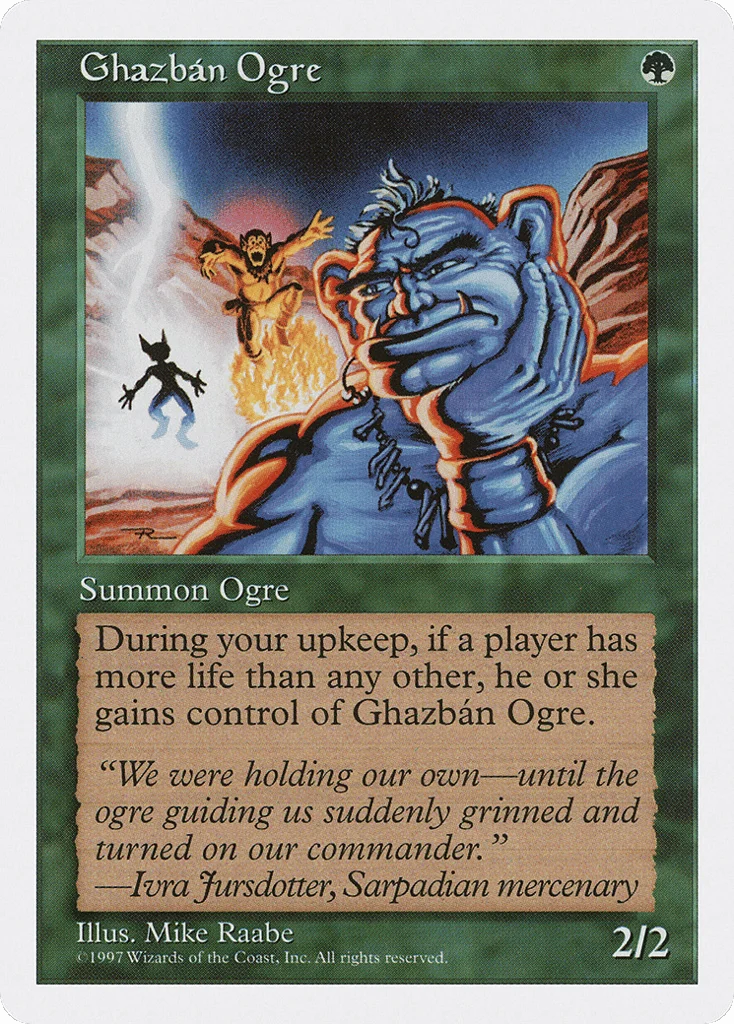 Ghazbán Ogre · Fifth Edition