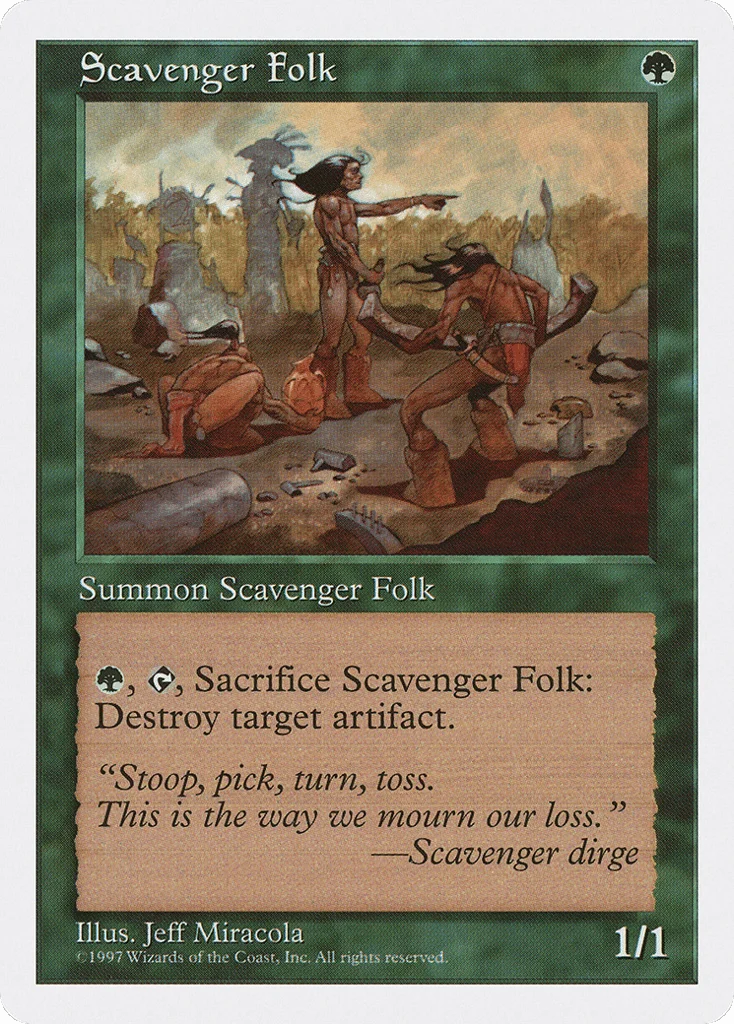 Scavenger Folk · Fifth Edition