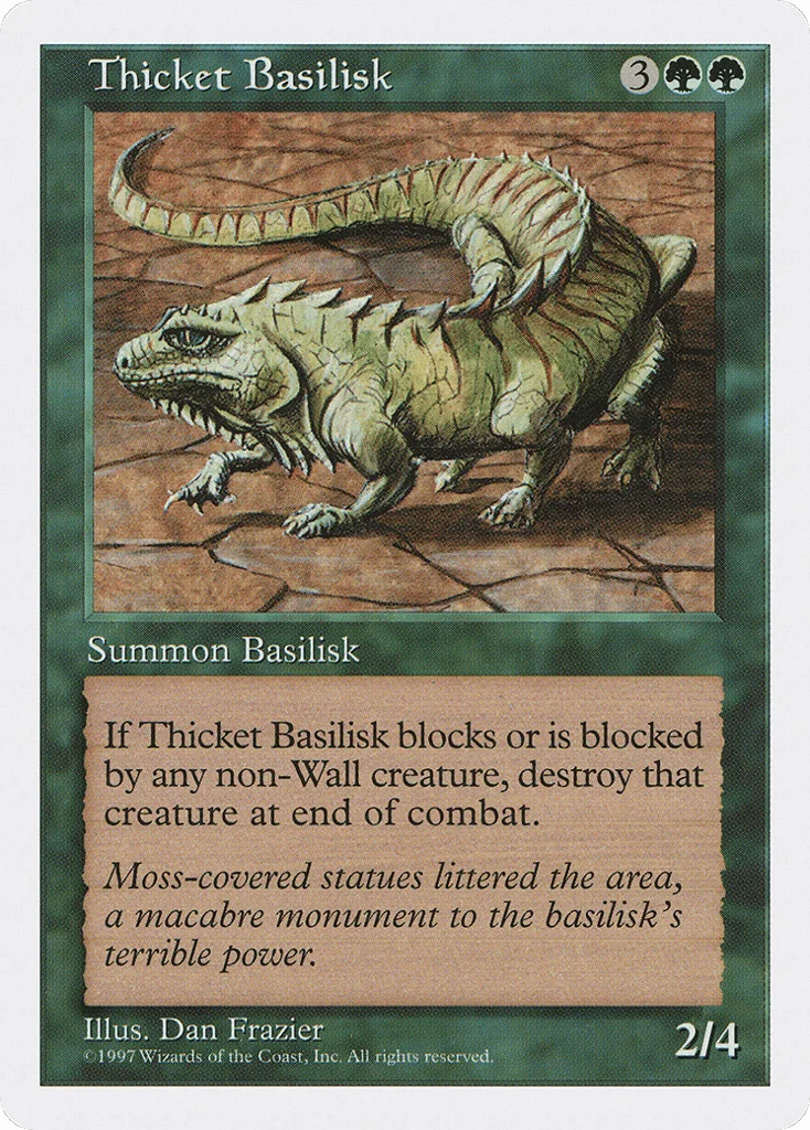 Thicket Basilisk · Fifth Edition