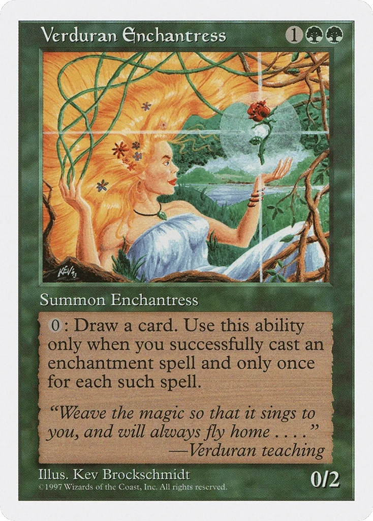 Verduran Enchantress · Fifth Edition
