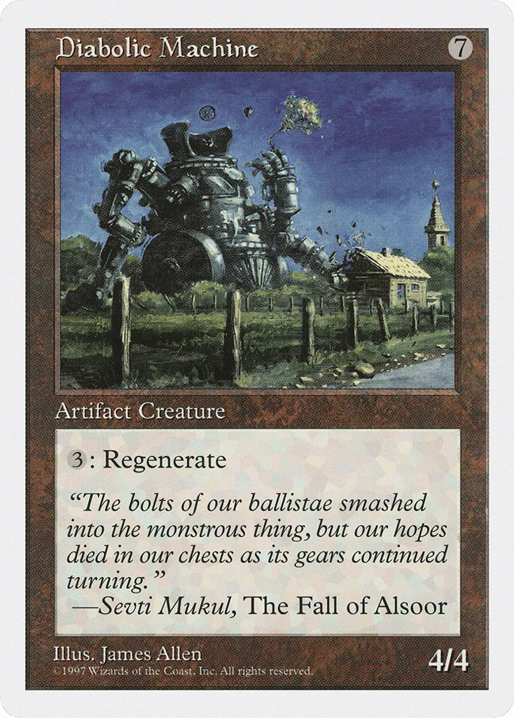 Diabolic Machine · Fifth Edition
