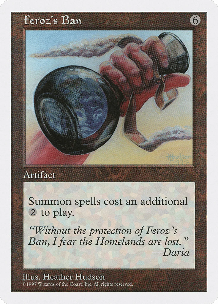 Feroz's Ban · Fifth Edition