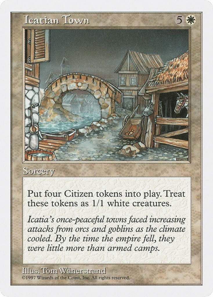 Icatian Town · Fifth Edition
