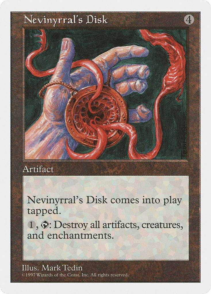 Nevinyrral's Disk · Fifth Edition