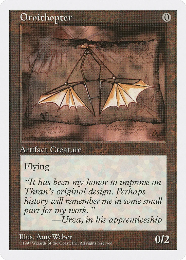 Ornithopter · Fifth Edition