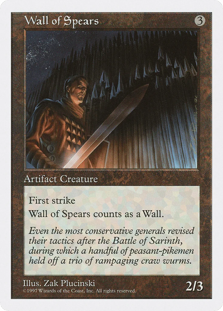 Wall of Spears · Fifth Edition