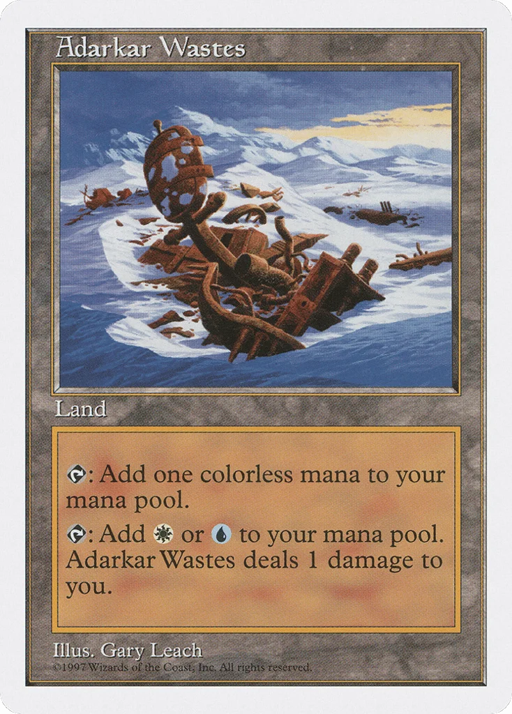 Adarkar Wastes · Fifth Edition