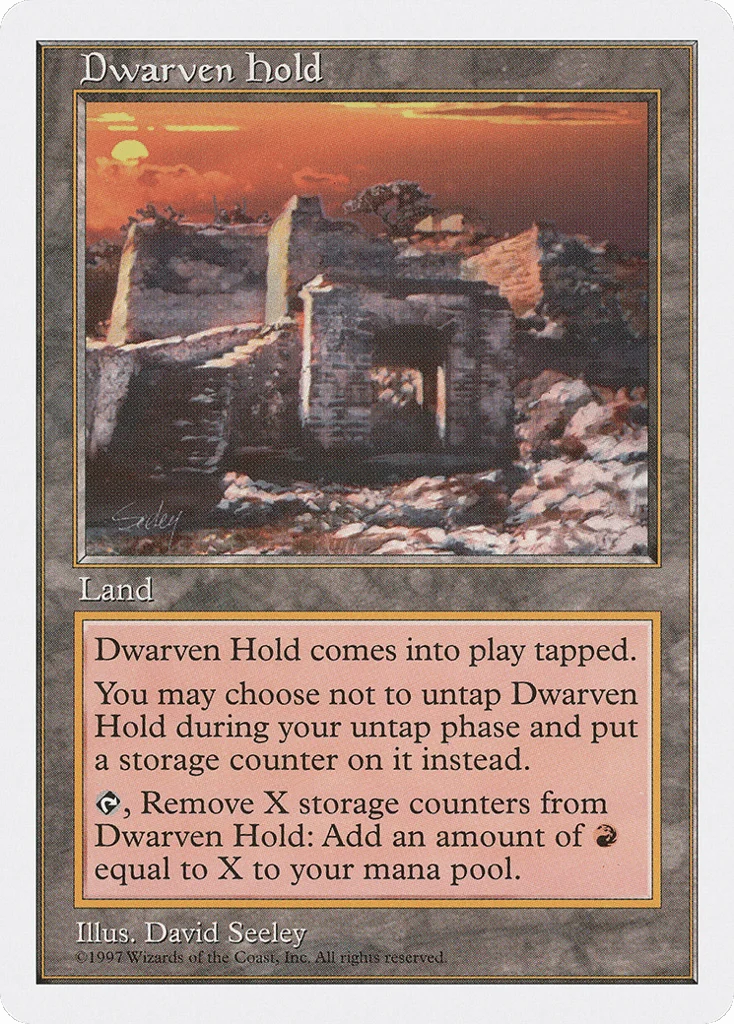 Dwarven Hold · Fifth Edition