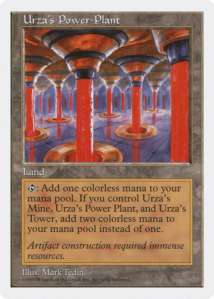 Urza's Power Plant · Fifth Edition