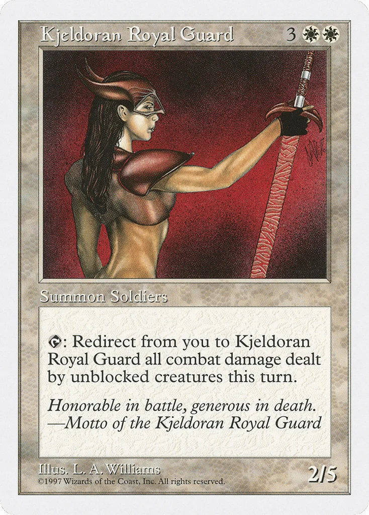 Kjeldoran Royal Guard · Fifth Edition