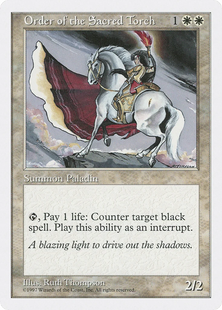 Order of the Sacred Torch · Fifth Edition