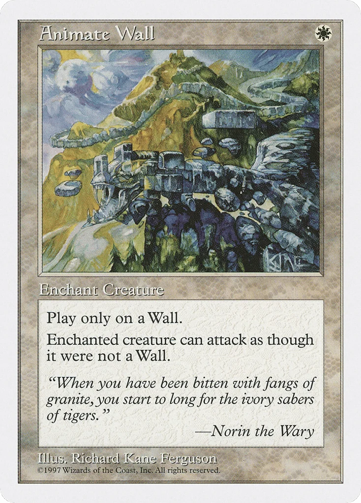 Animate Wall · Fifth Edition