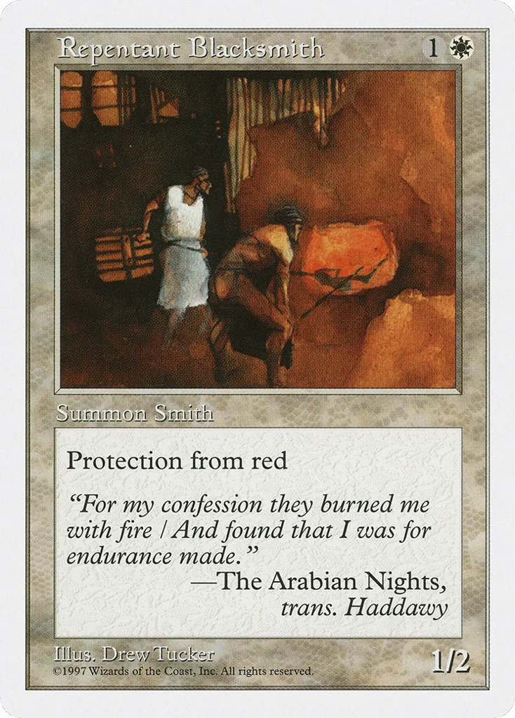 Repentant Blacksmith · Fifth Edition