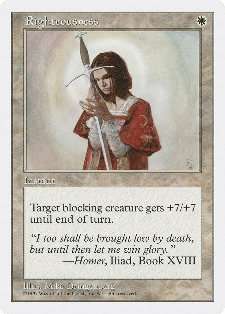 Righteousness · Fifth Edition